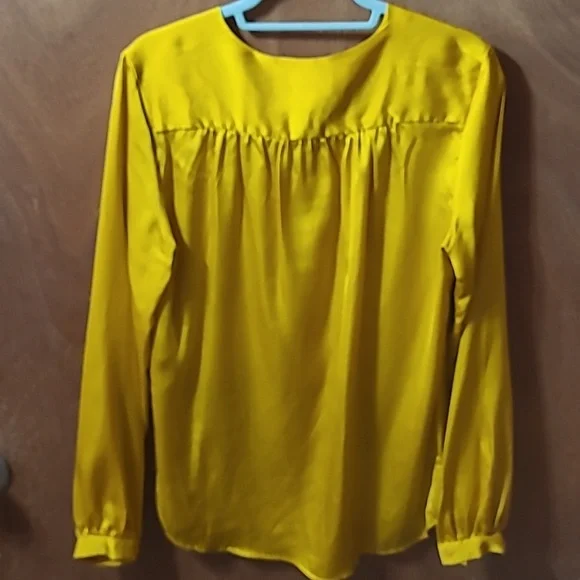 Joe Fresh Yellow/Gold Blouse - Picture 3 of 3